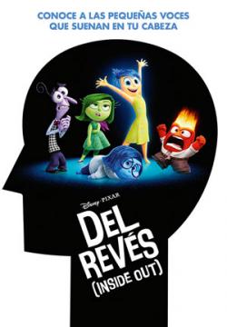 Del revés (Inside Out) - cartel